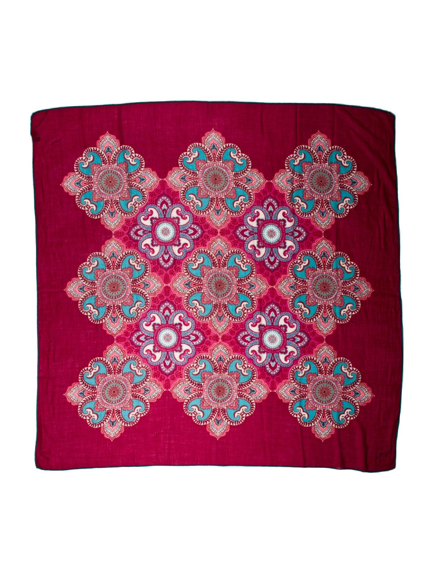 Loro Piana Cashmere Printed Scarf