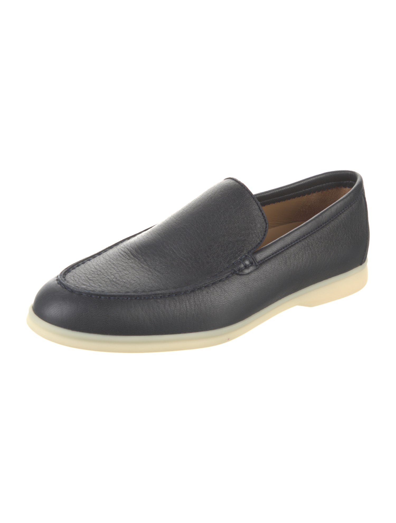 Loro Piana Leather Loafers
