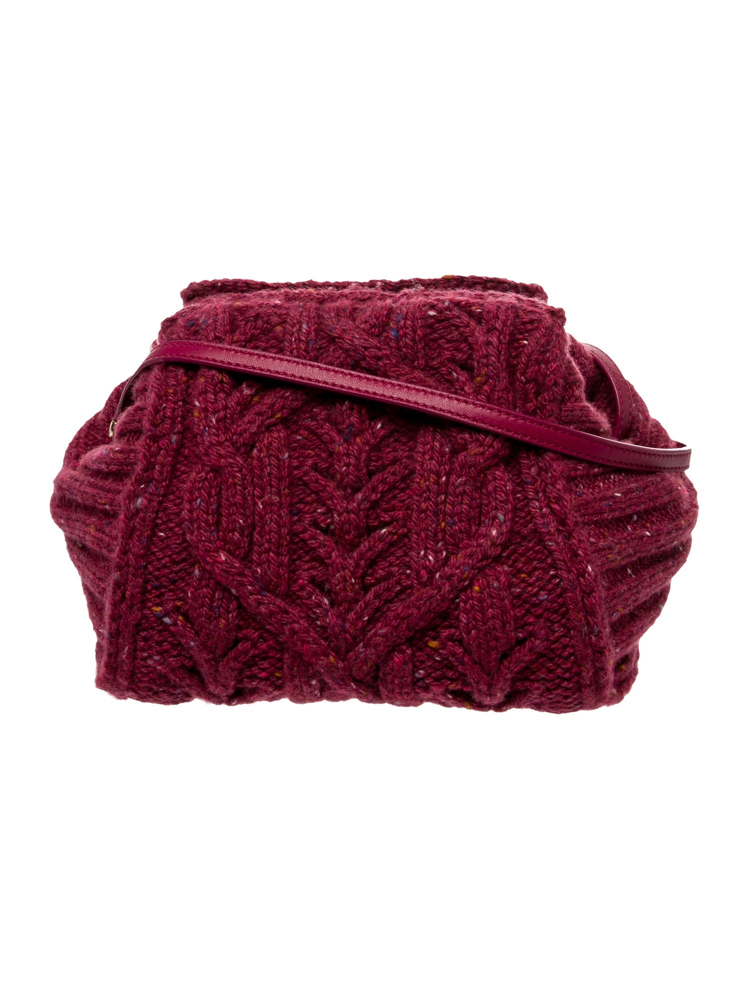 Loro Piana Cashmere Pontaccio Puffy Pouch