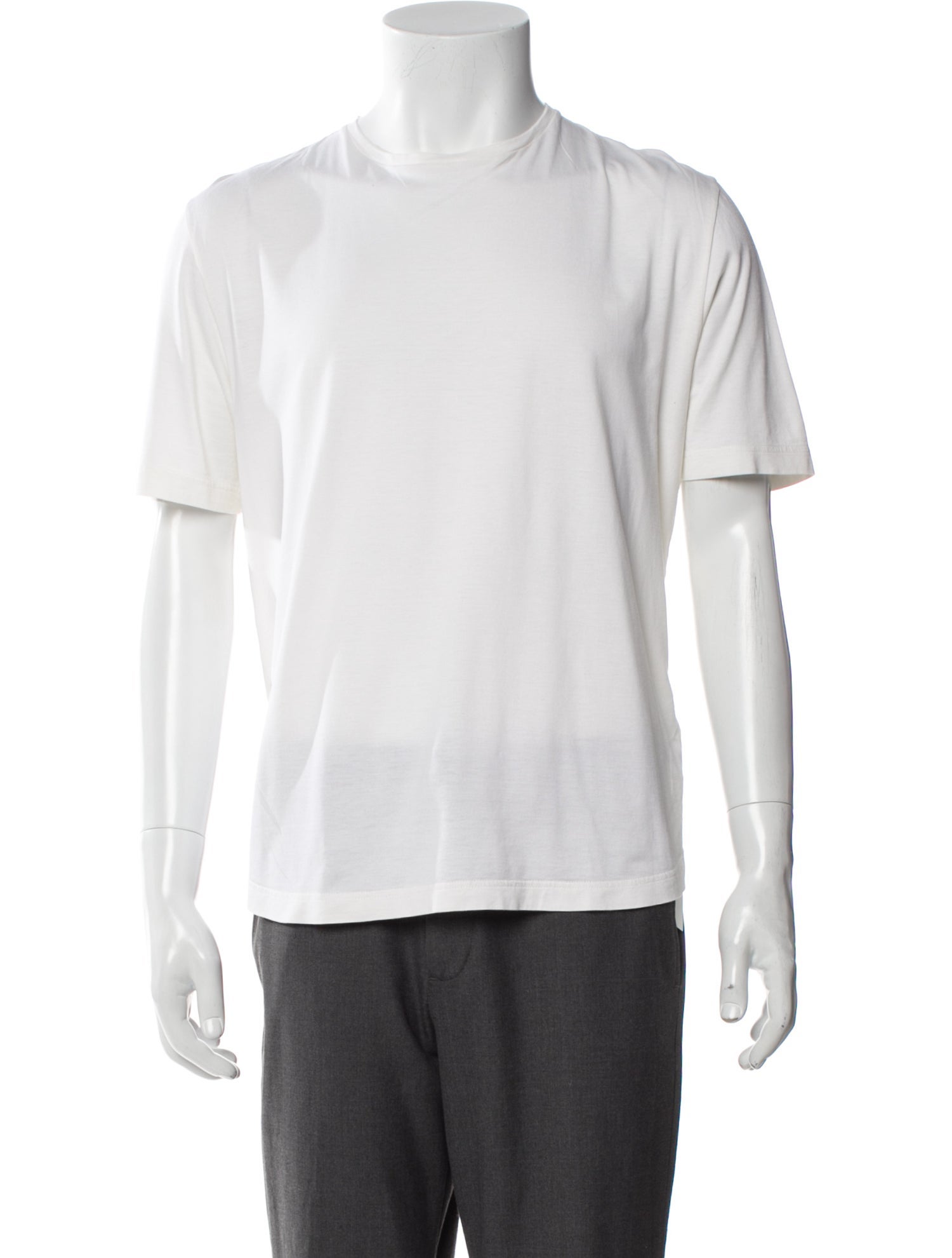 Loro Piana Silk Crew Neck T-Shirt