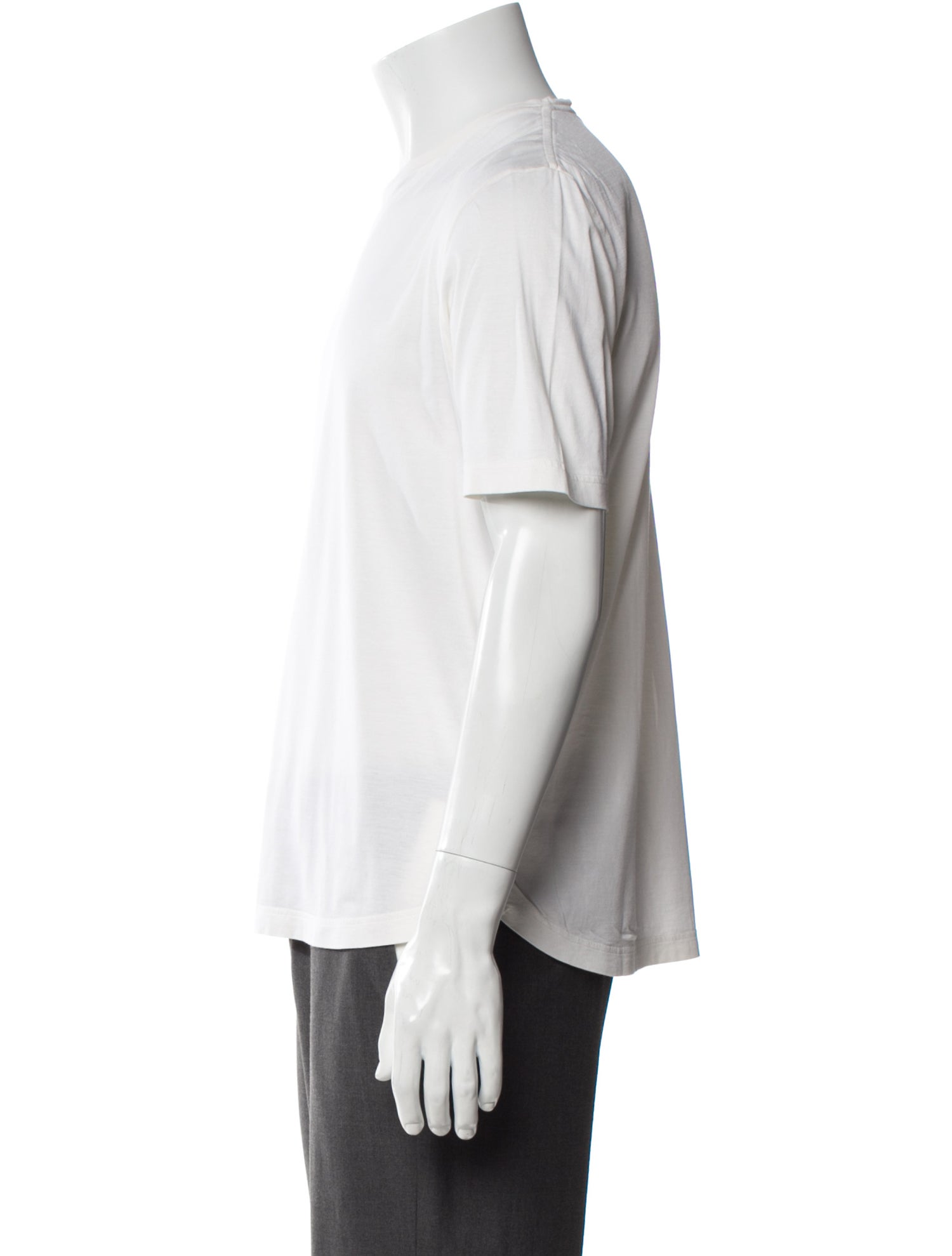 Loro Piana Silk Crew Neck T-Shirt