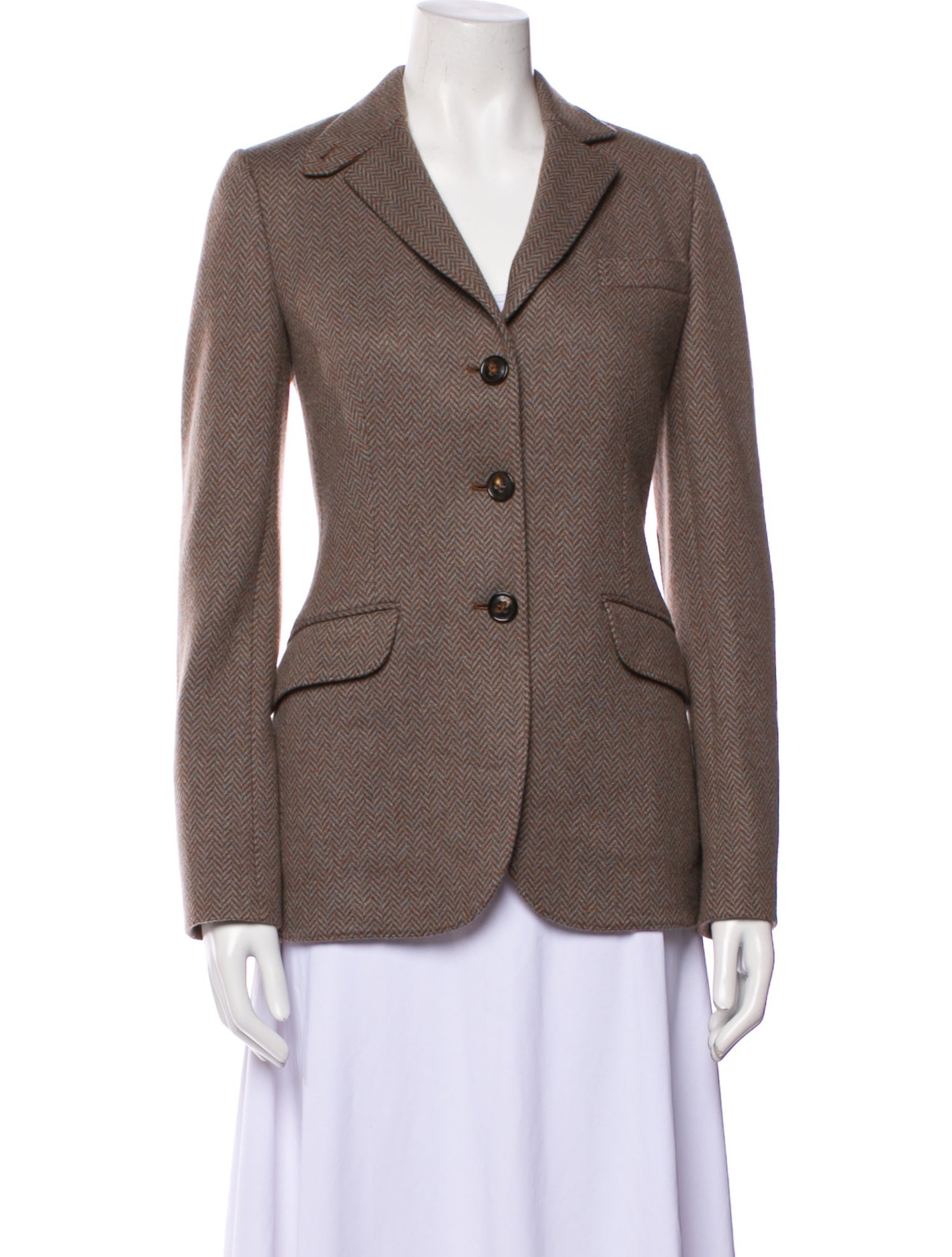 Loro Piana Cashmere Printed Blazer