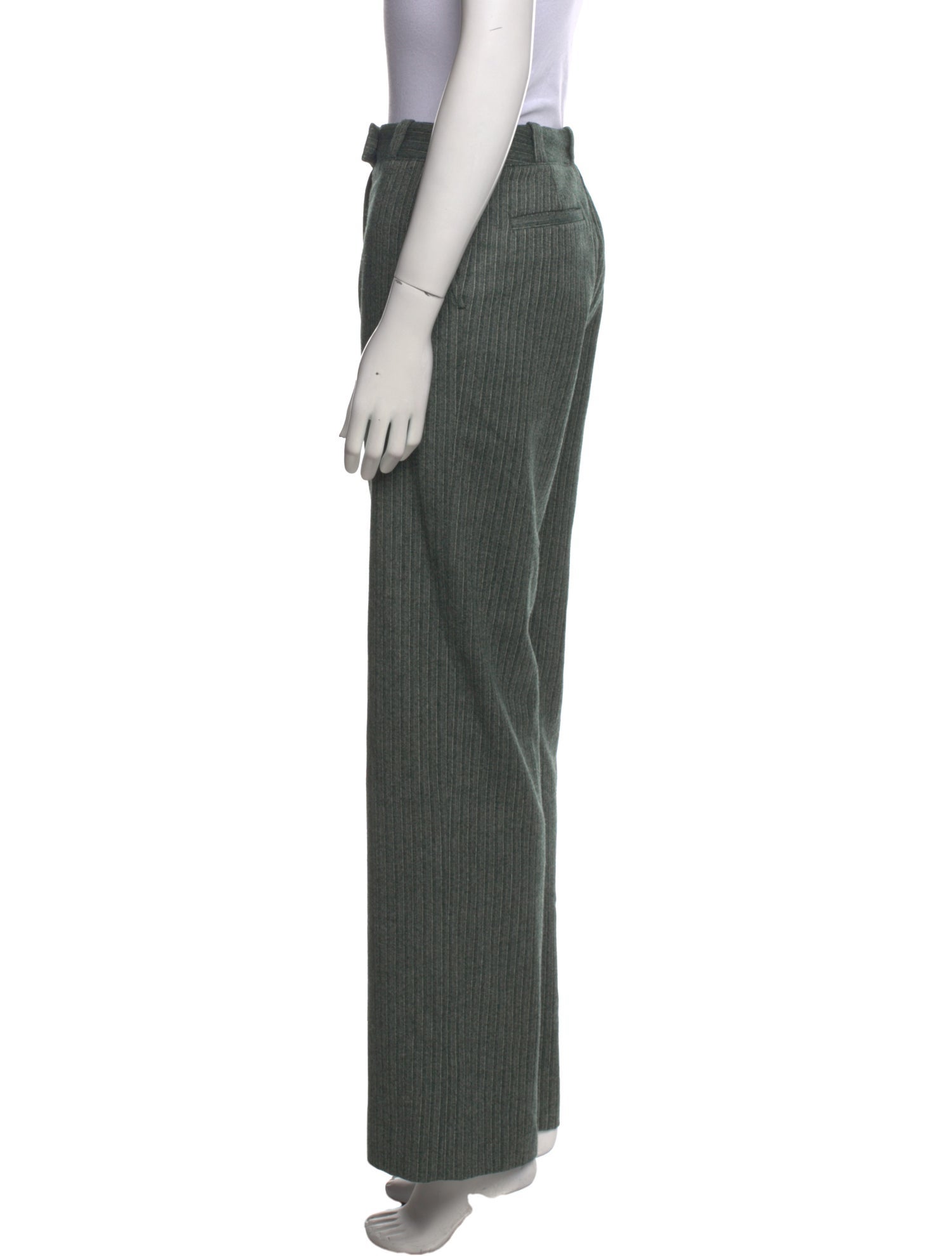 Loro Piana Virgin Wool Wide Leg Pants