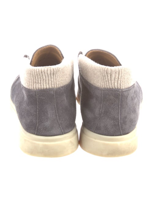 Loro Piana Open Walk Suede Loafers