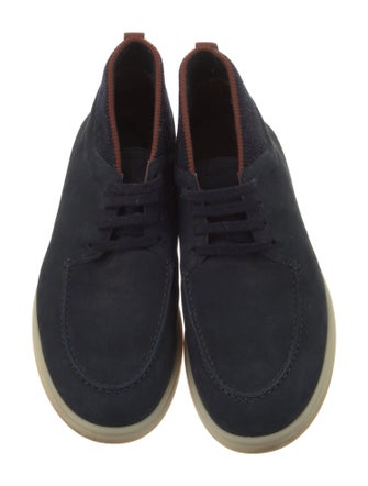 Loro Piana Soho Walk Suede Oxfords