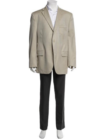 Saks Fifth Avenue Suiting Super 120's Blazer Us34, It44 | XS