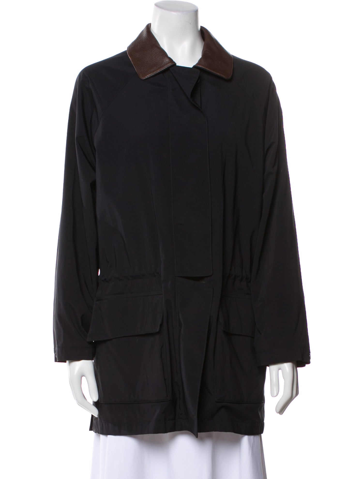 Loro Piana Horsey Twenty K Storm System Nylon Utility Jacket