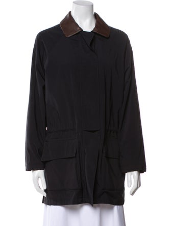 Loro Piana Horsey Twenty K Storm System Nylon Utility Jacket