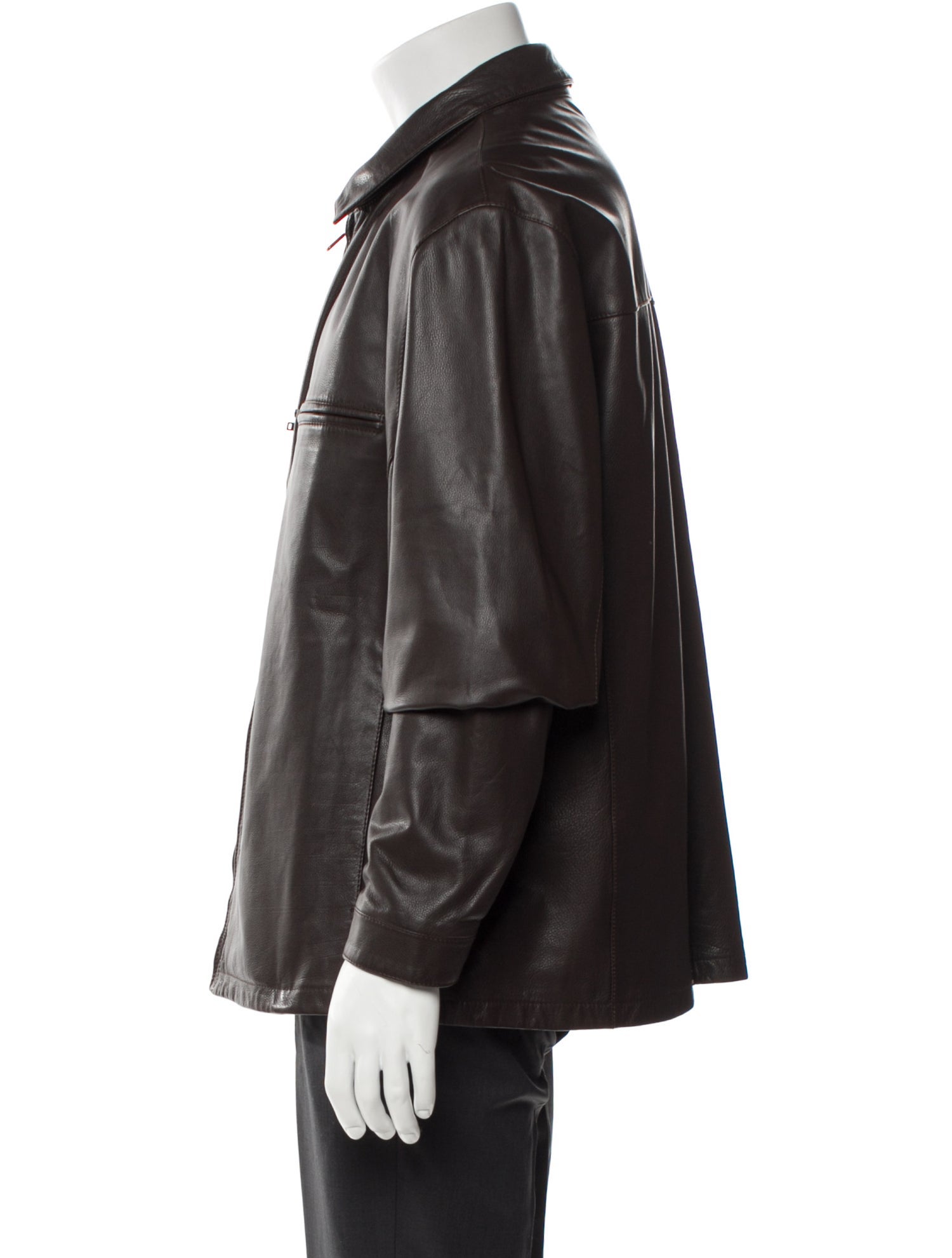 Loro Piana Calfskin Moto Jacket