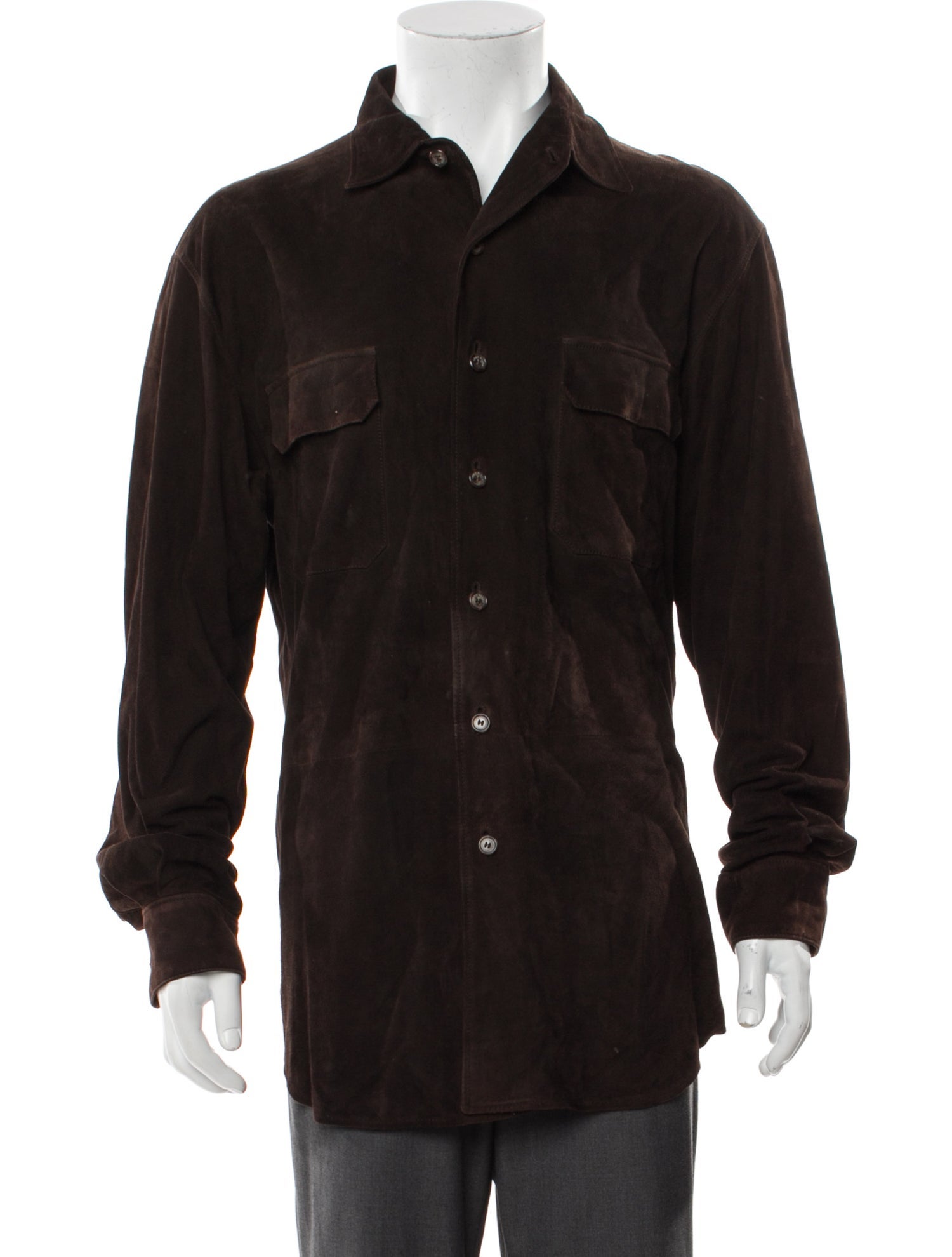 Loro Piana Leather Utility Jacket