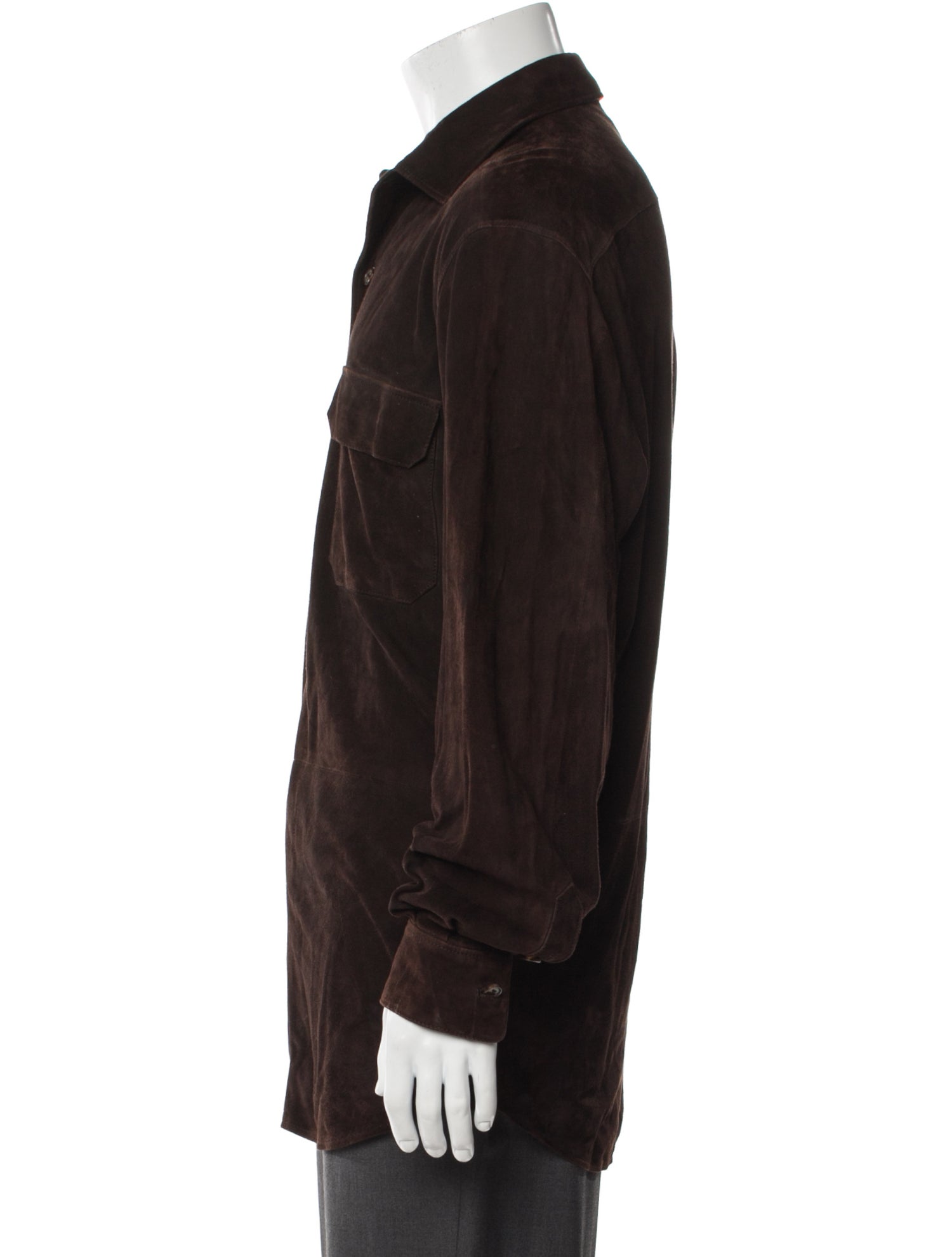 Loro Piana Leather Utility Jacket