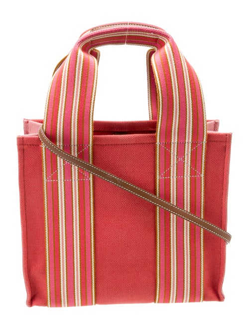 Loro Piana Canvas Suitcase Stripe Mini