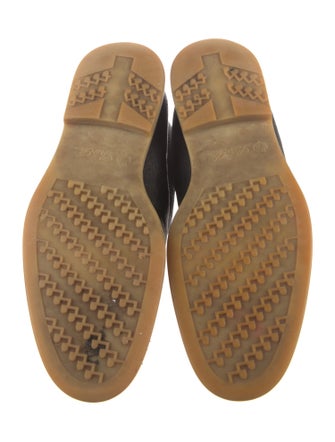 Loro Piana Leather Lace-Up Boots