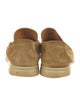 Loro Piana Summer Walk Charms Suede Loafers