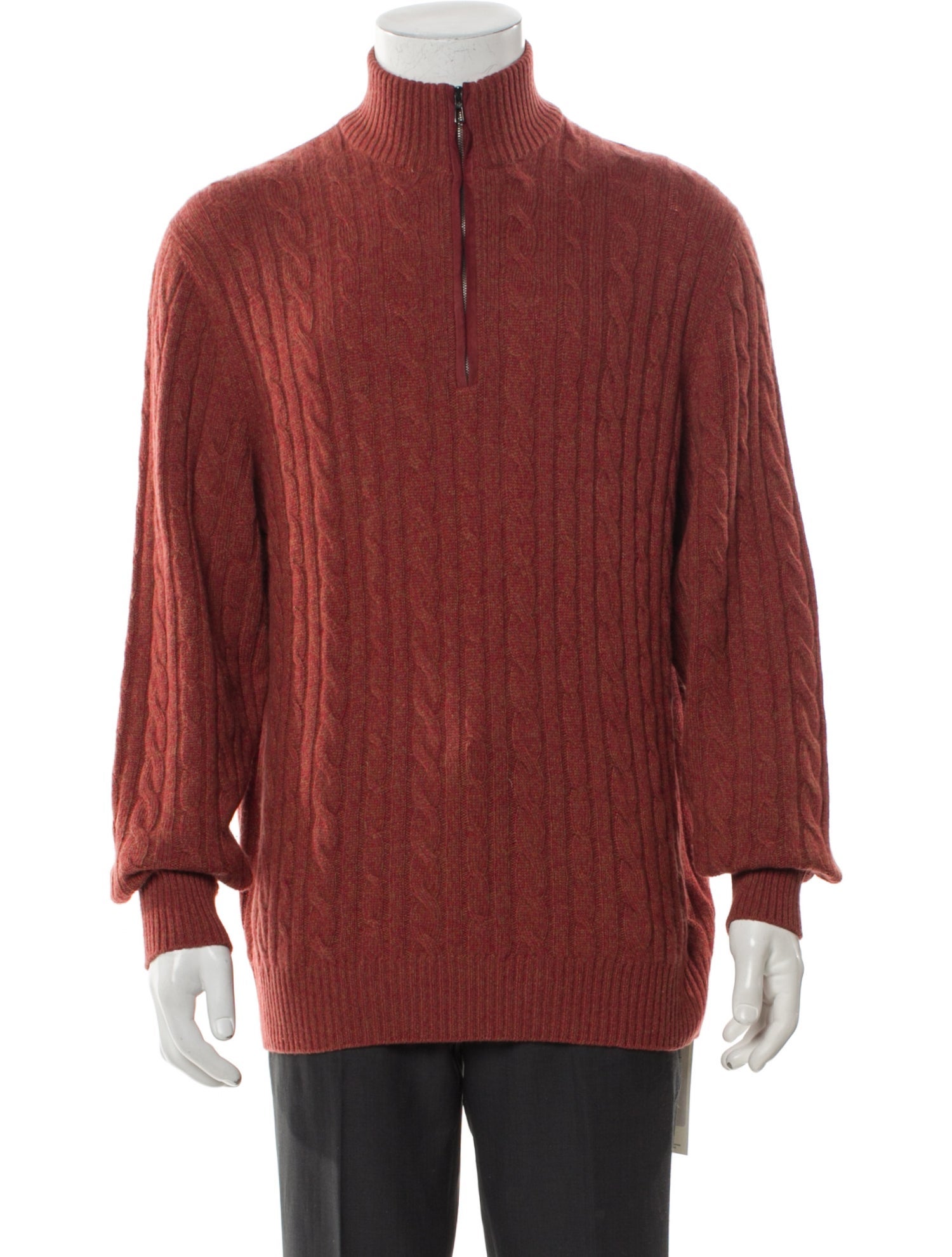 Loro Piana Treccia Baby Cashmere Pullover