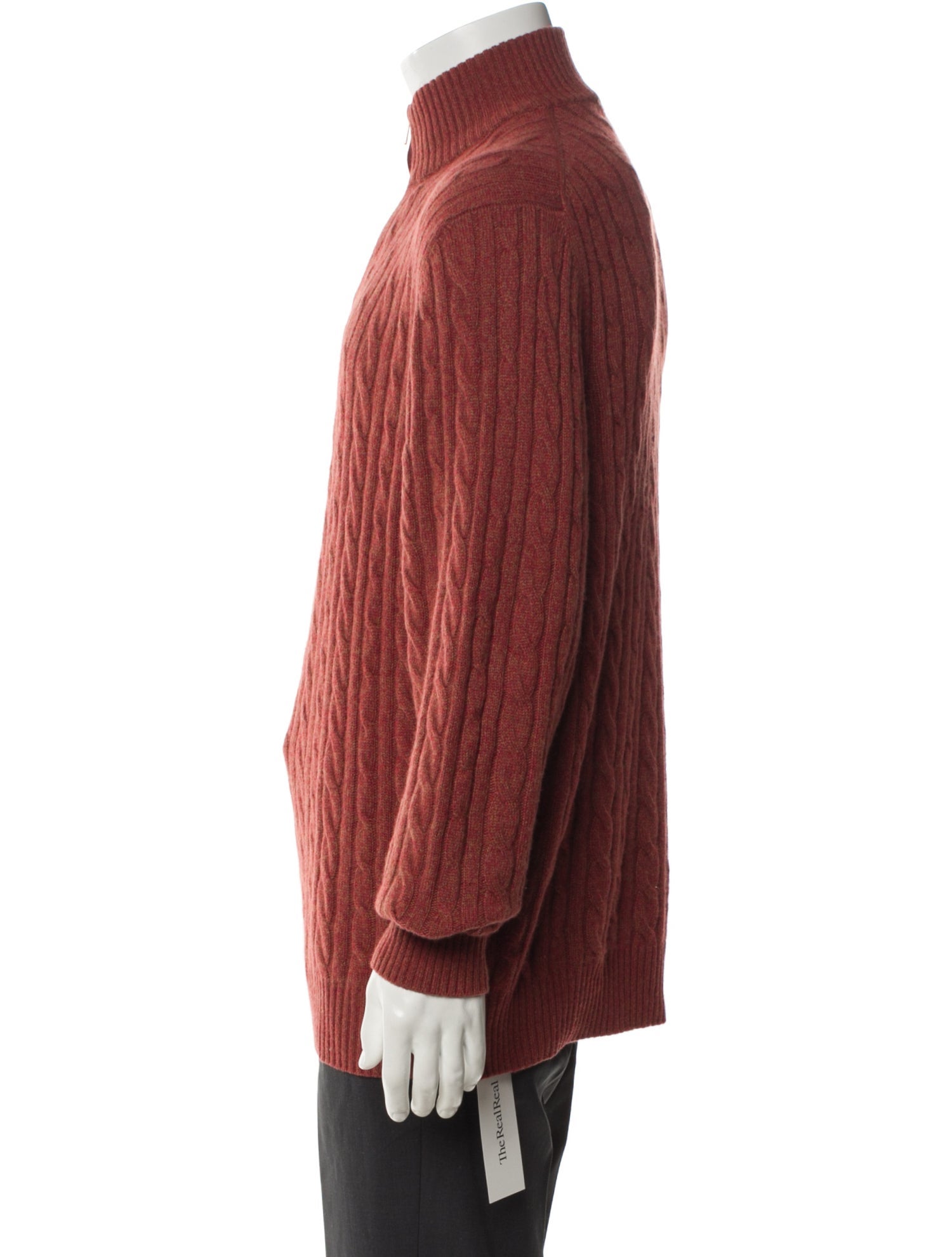 Loro Piana Treccia Baby Cashmere Pullover