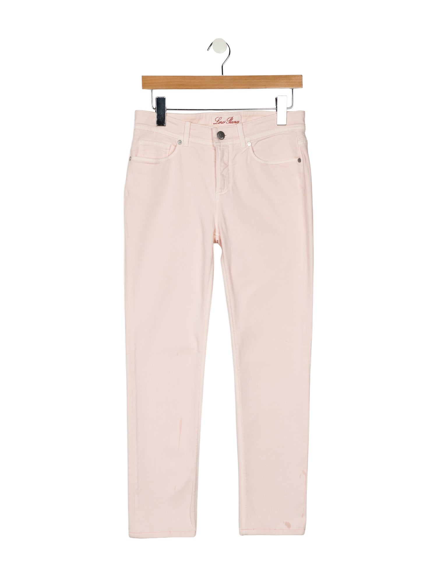 Loro Piana Mid-Rise Skinny Leg Jeans