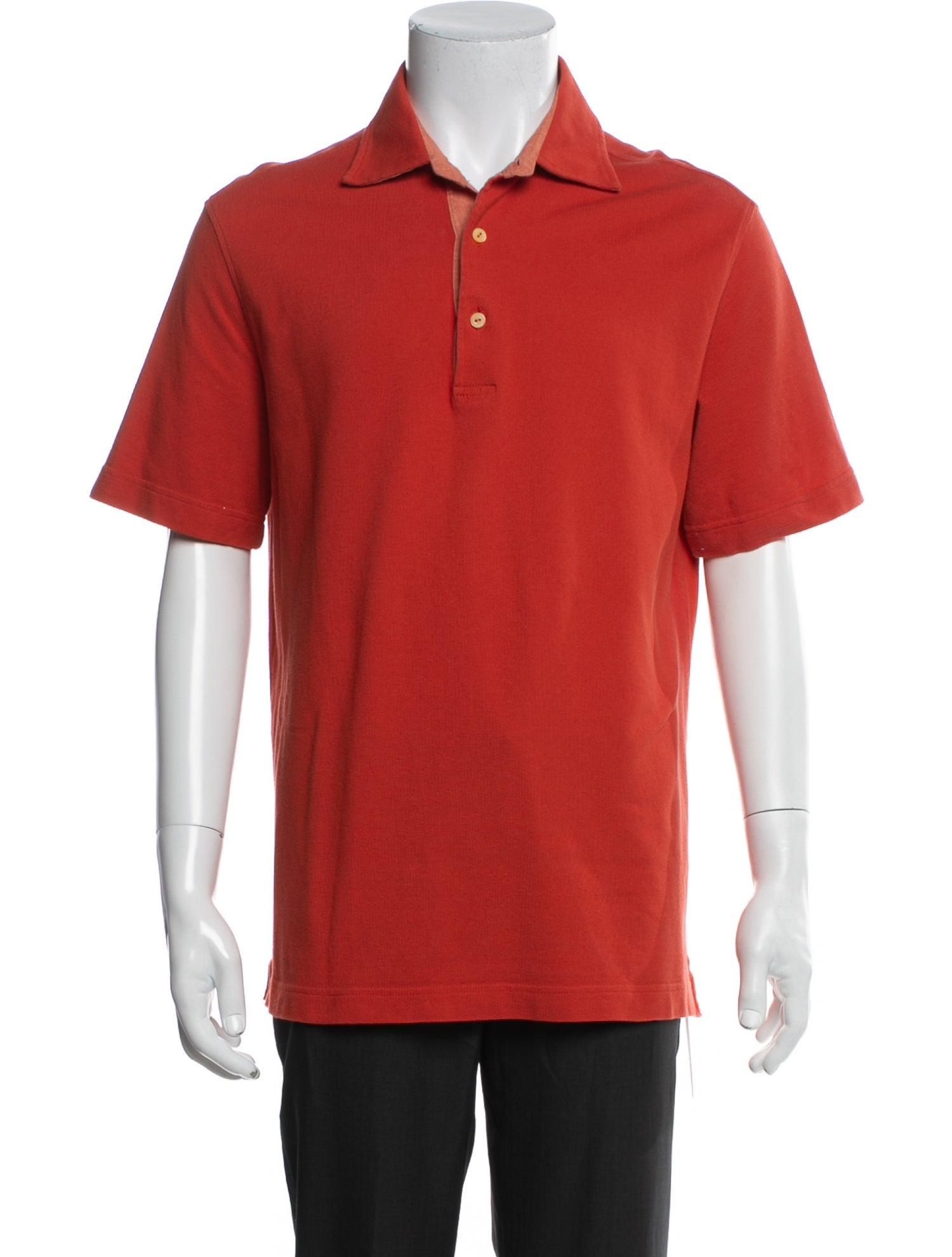 Loro Piana Collar Short Sleeve Polo Shirt