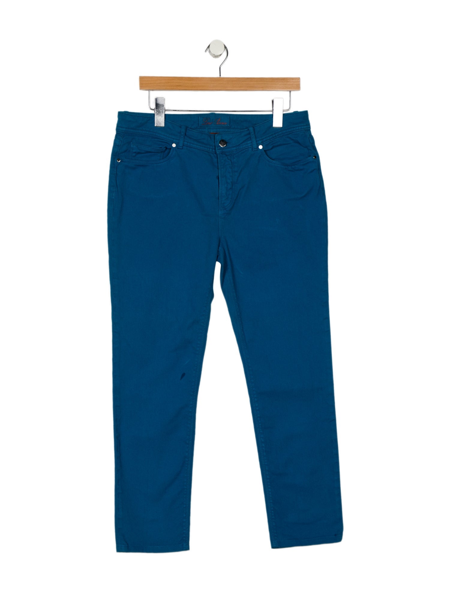 Loro Piana High-Rise Straight Leg Jeans