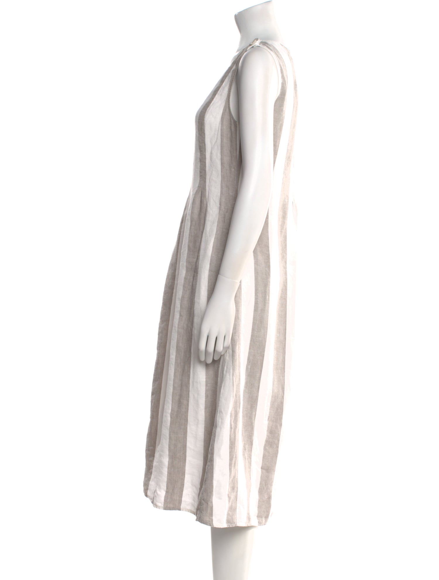 Loro Piana Linen Midi Length Dress