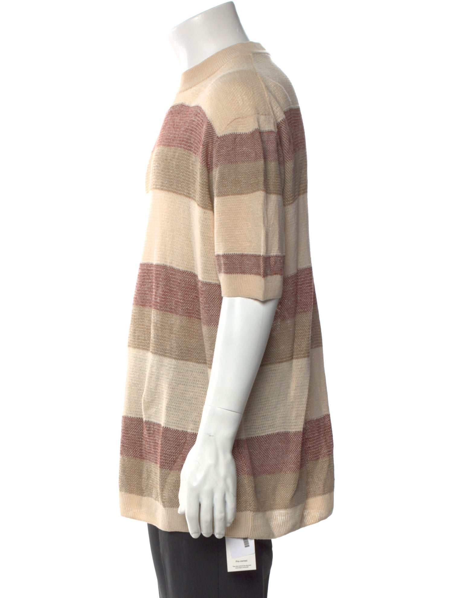 Loro Piana Linen Striped Pullover