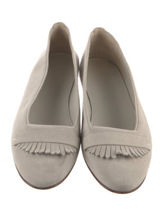 Loro Piana Suede Ballet Flats