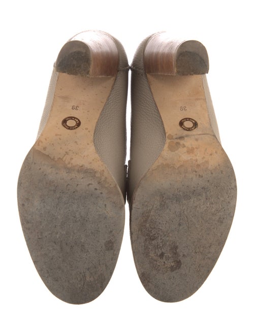 Loro Piana Leather Tassel Accents Pumps