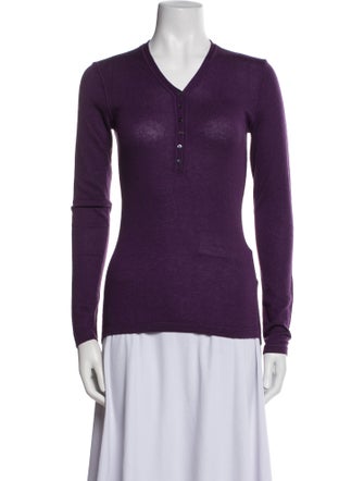 Loro Piana Cashmere V-Neck Sweater
