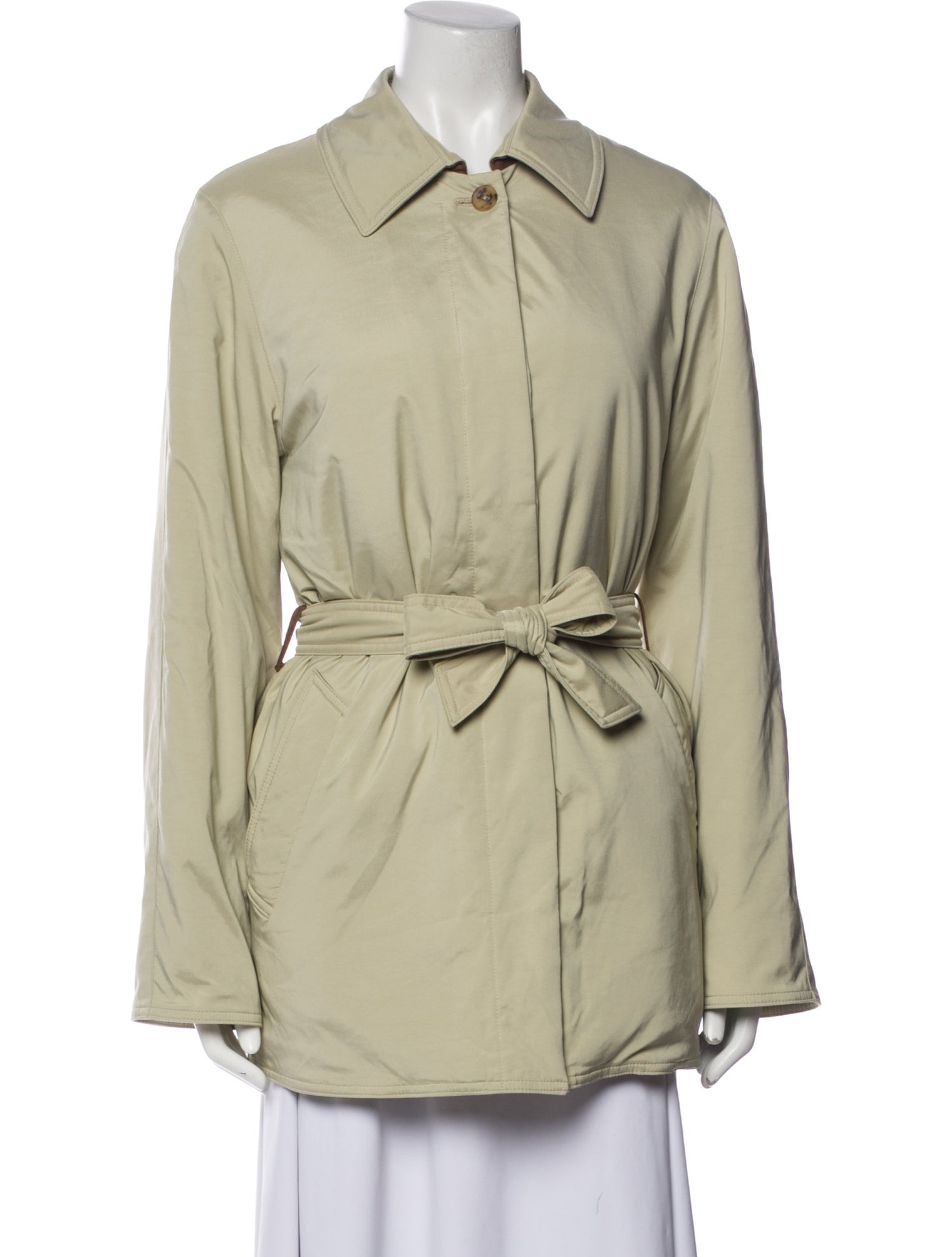 Loro Piana Storm System Nylon Trench Coat