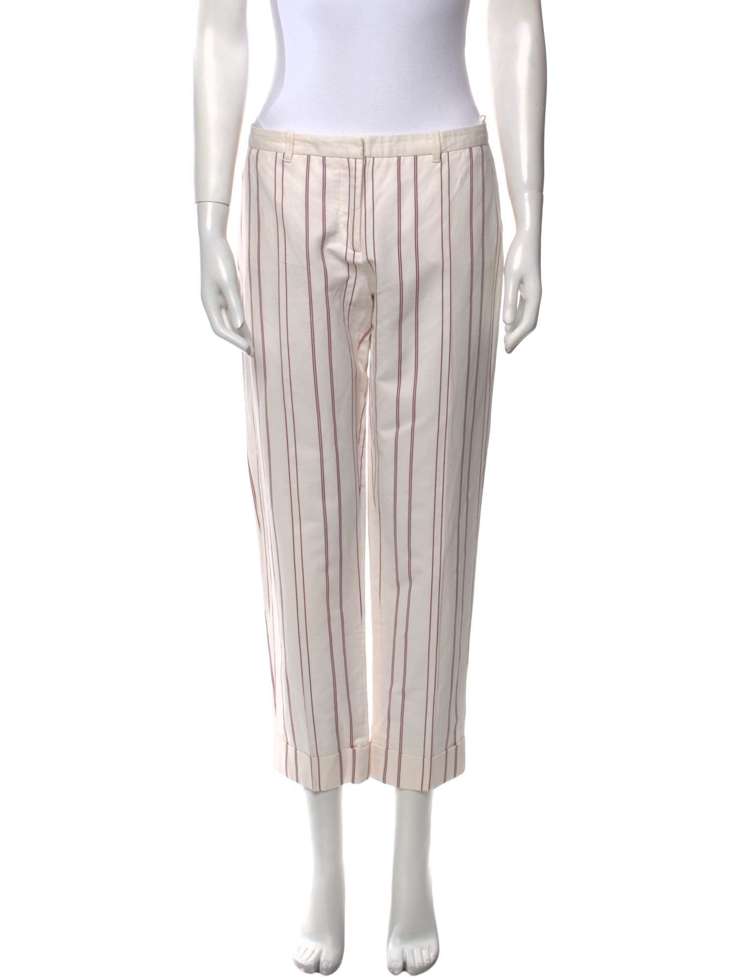 Loro Piana Linen Straight Leg Pants