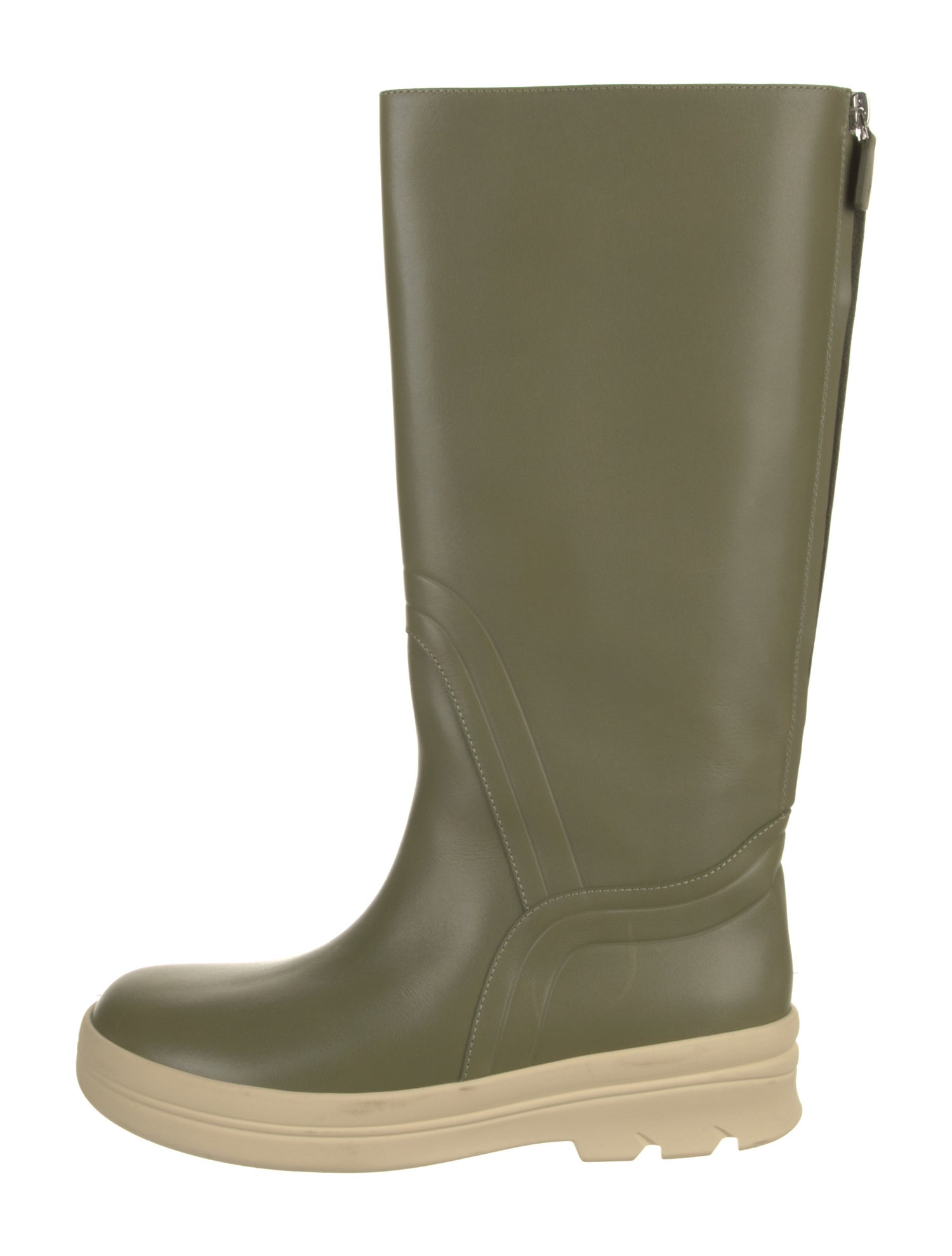 Loro Piana Leather Rain Boots