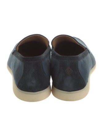 Loro Piana Summer Walk Suede Loafers