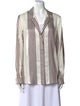 Loro Piana Silk Striped Tunic