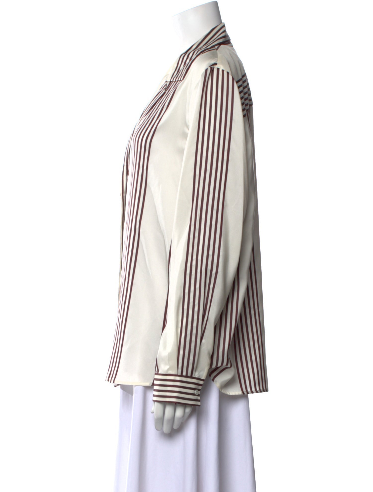 Loro Piana Silk Striped Tunic