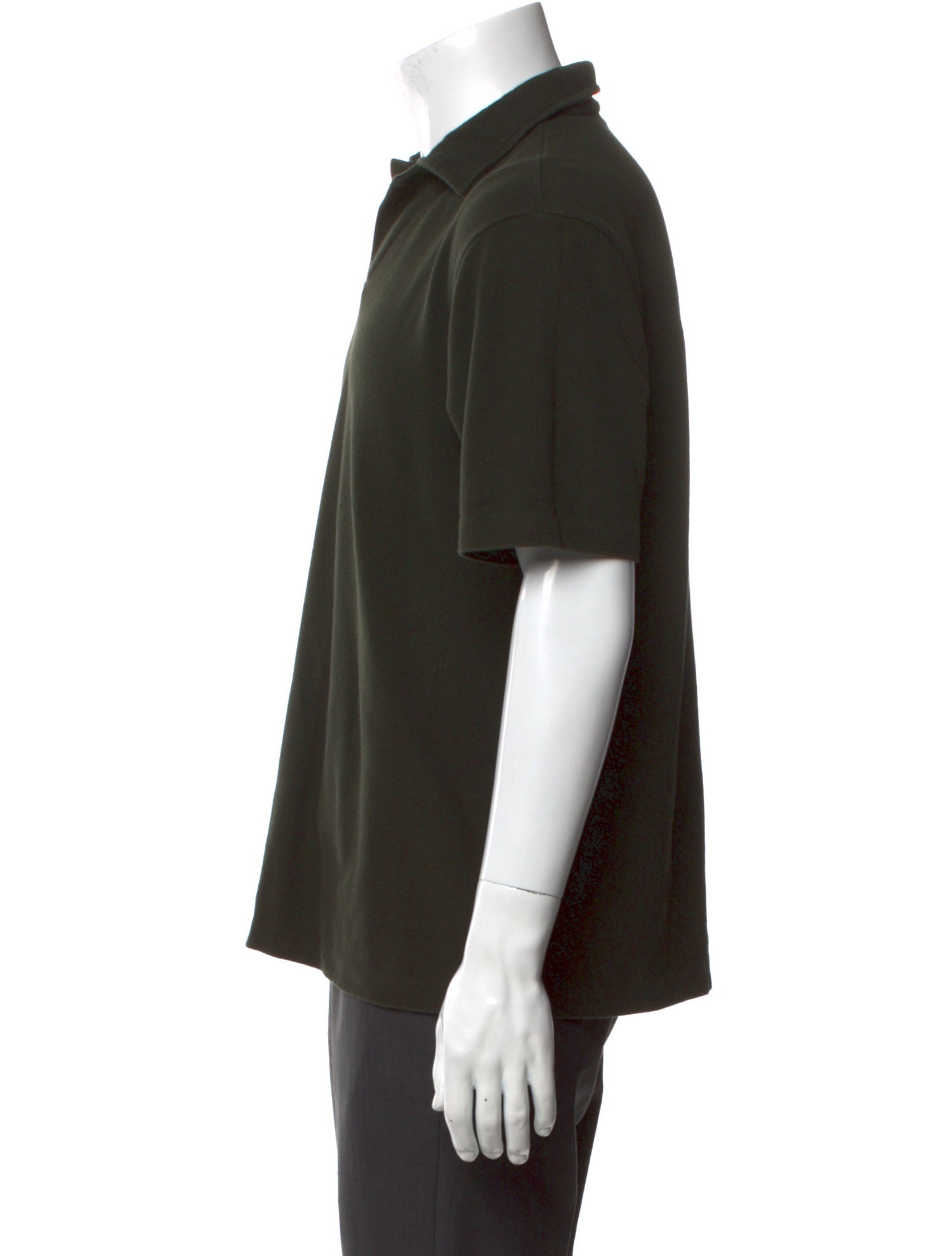 Loro Piana Collar Short Sleeve Polo Shirt