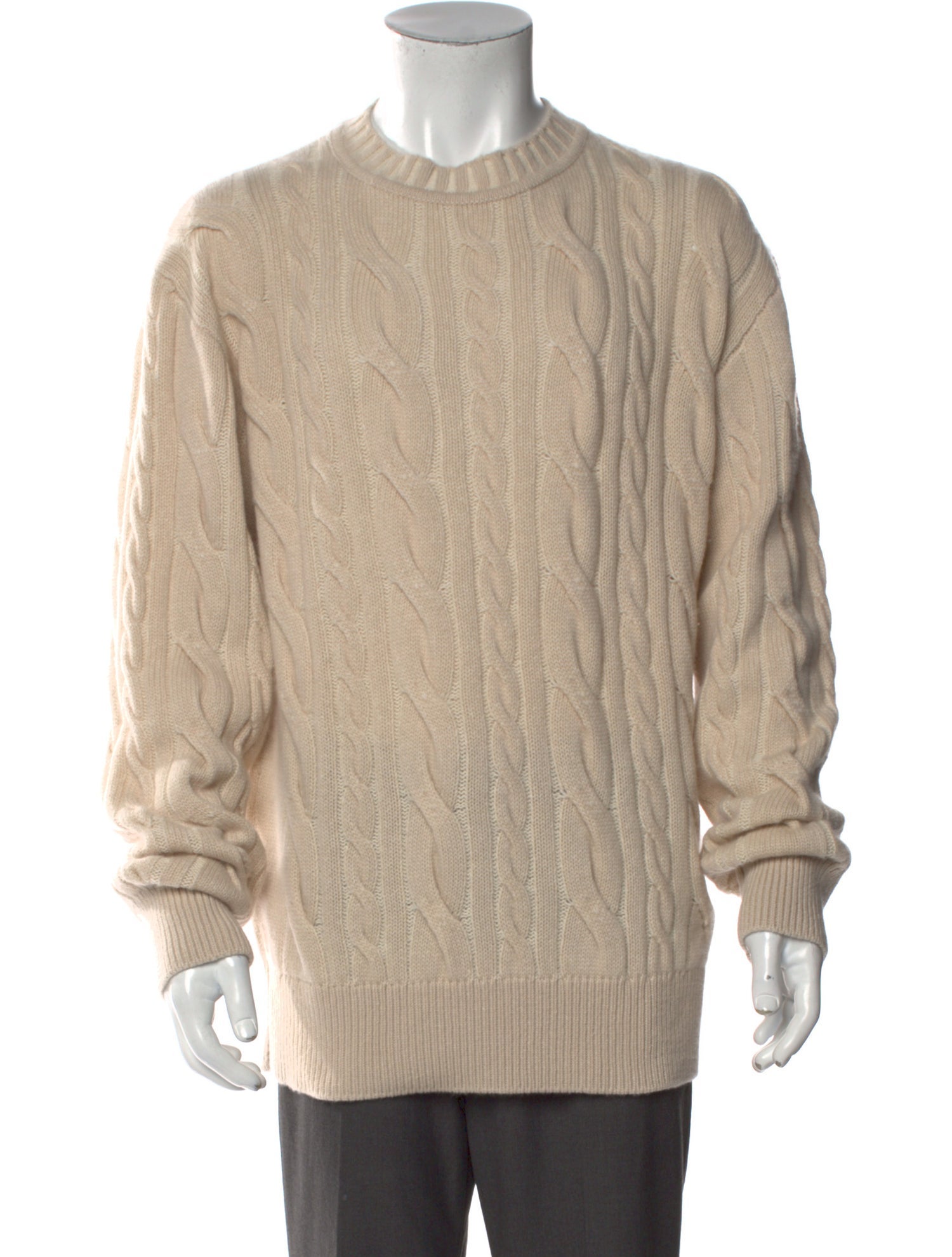Loro Piana Baby Cashmere Patterned Pullover