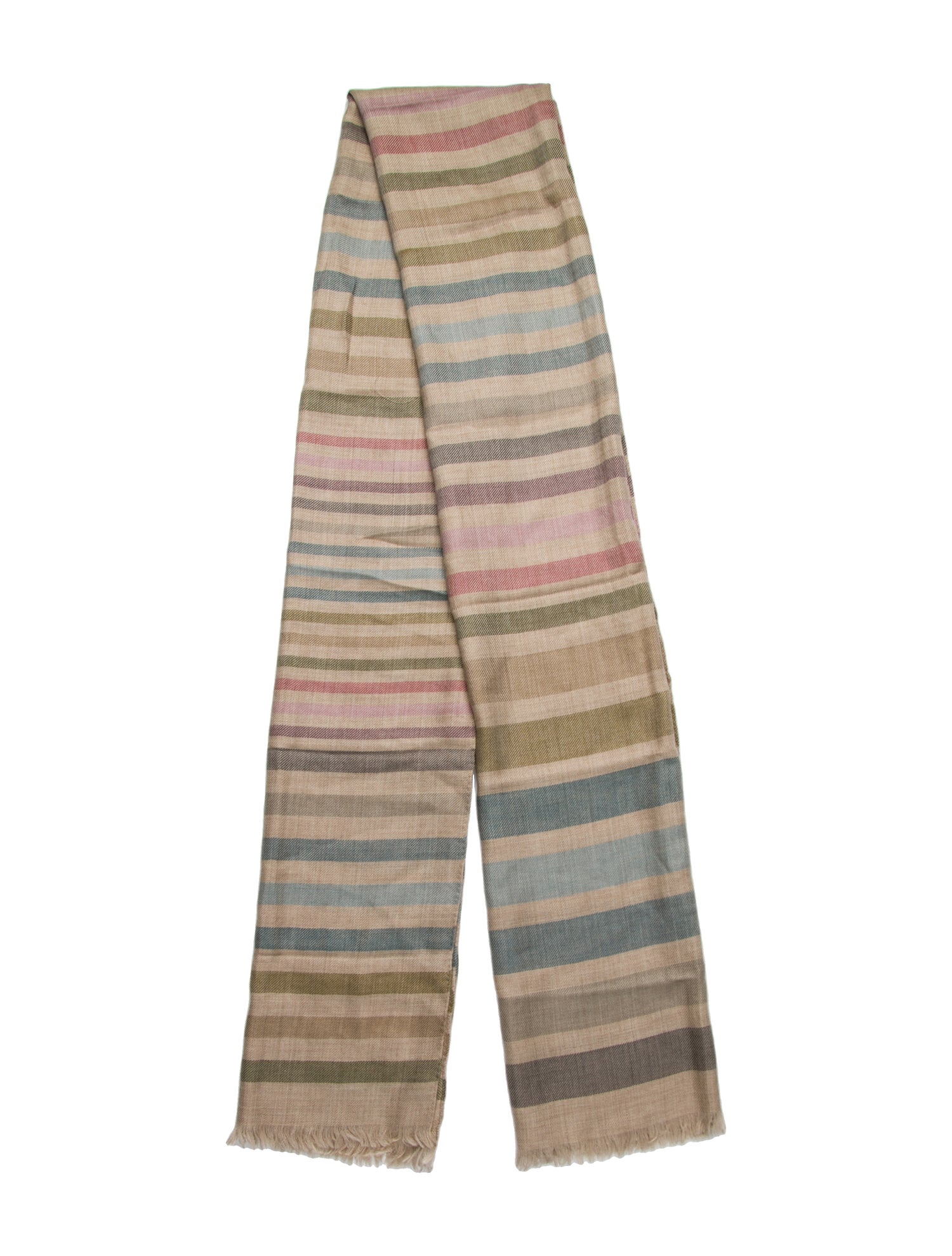 Loro Piana Cashmere House Check Pattern Scarf