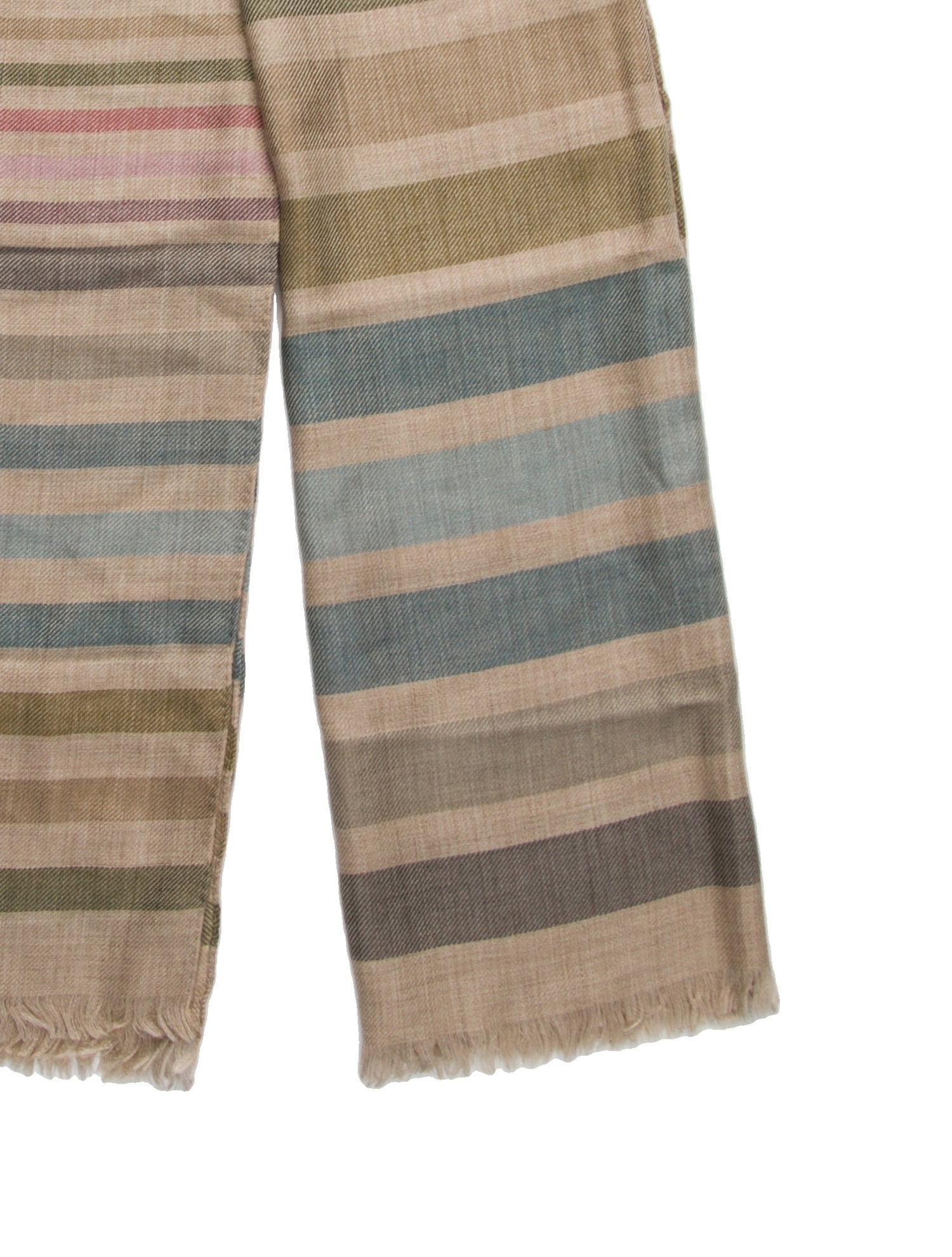 Loro Piana Cashmere House Check Pattern Scarf