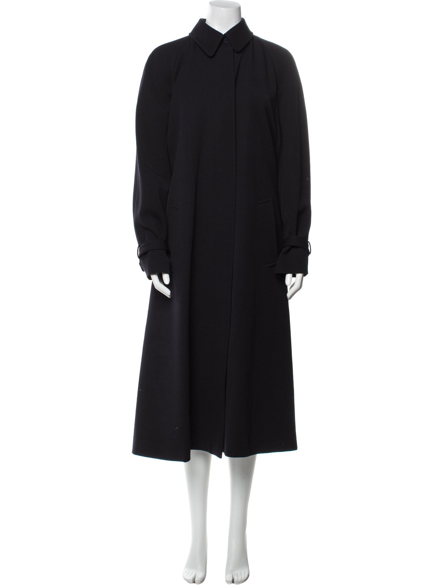ジャケット・アウター Loro Piana Virgin Wool Trench Coat Loro Piana Virgin Wool Trench Coat - Black Coats, Clothing