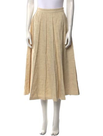 Loro Piana Virgin Wool Midi Length Skirt