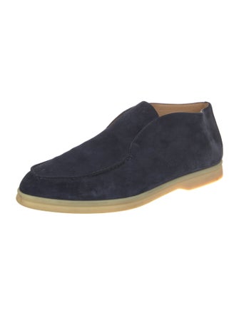 Loro Piana Open Walk Suede Boots