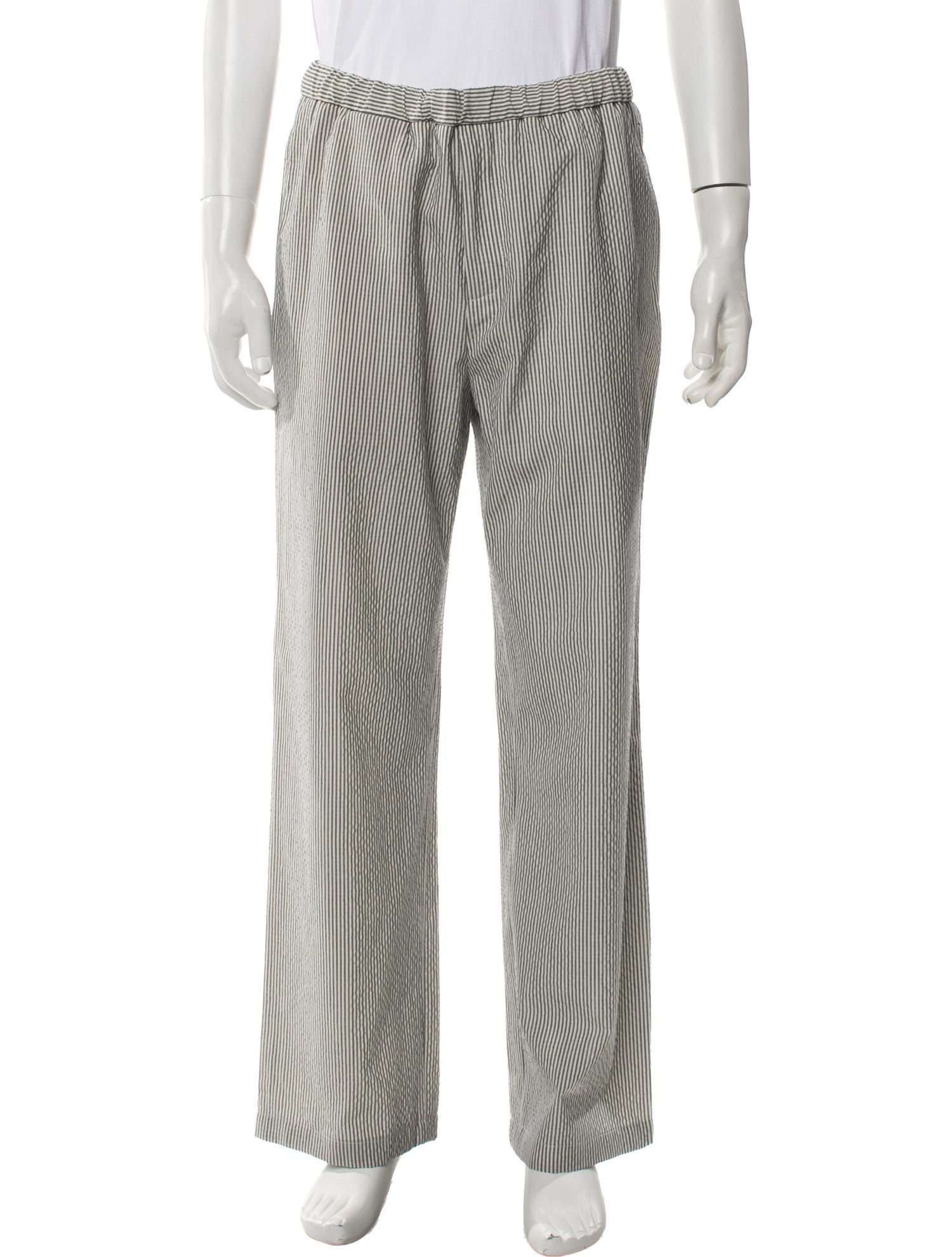 Loro Piana Marlyn Seersucker Pants