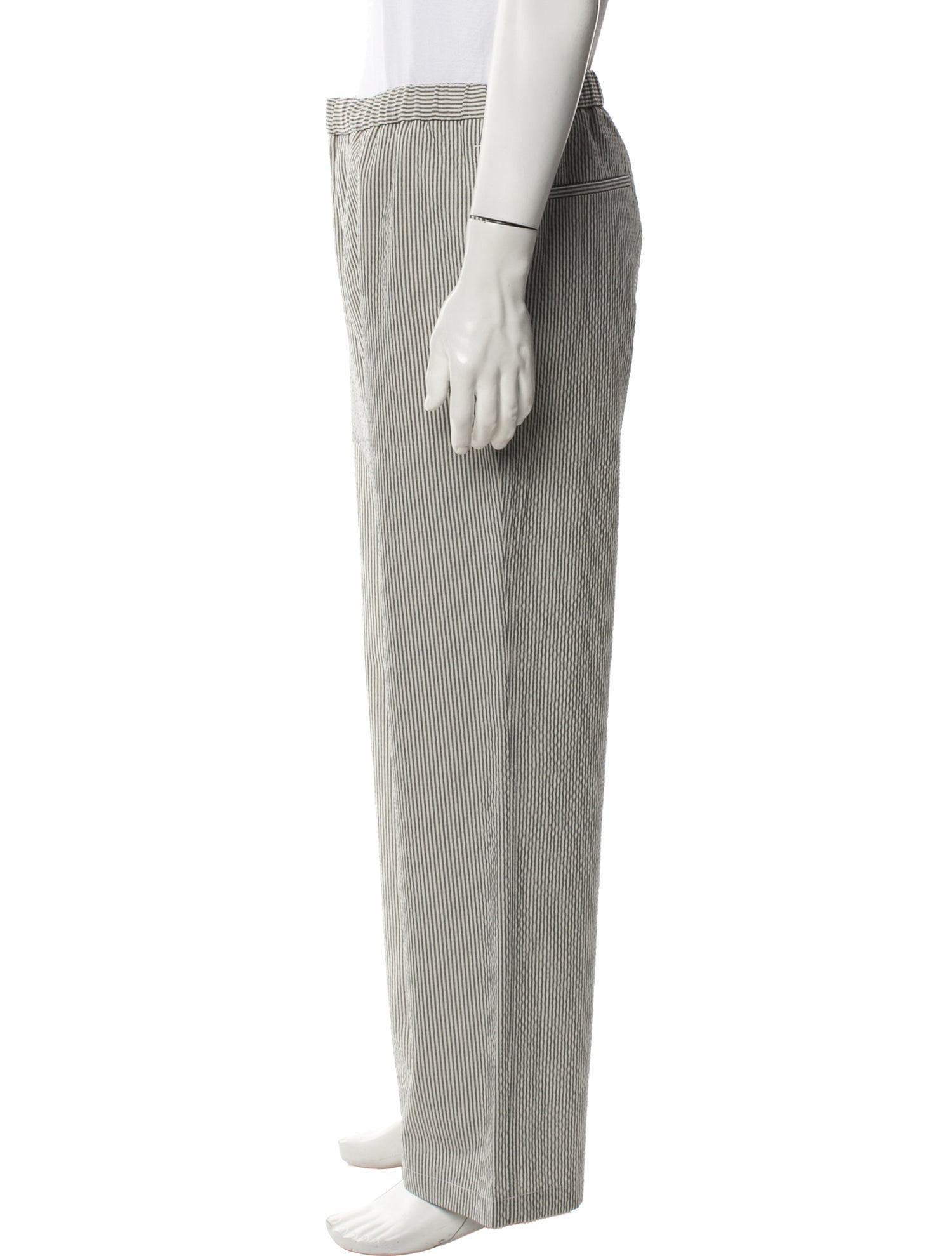 Loro Piana Marlyn Seersucker Pants