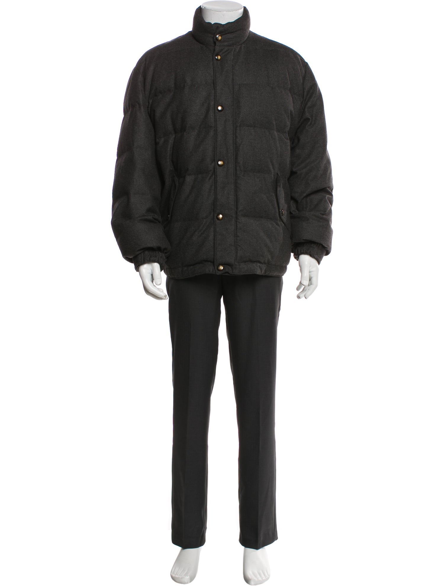 Loro Piana Storm System Wool Puffer Coat