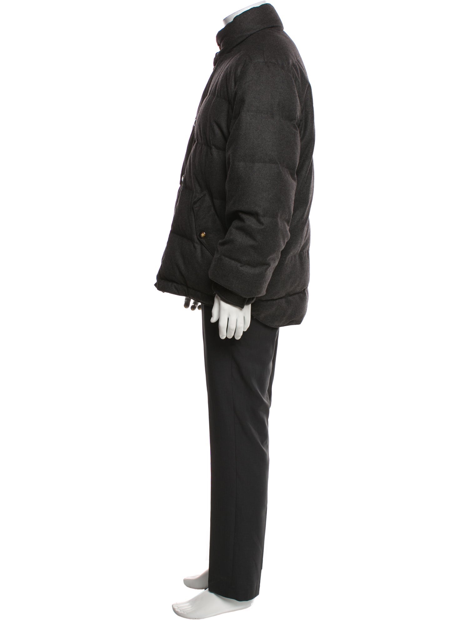 Loro Piana Storm System Wool Puffer Coat