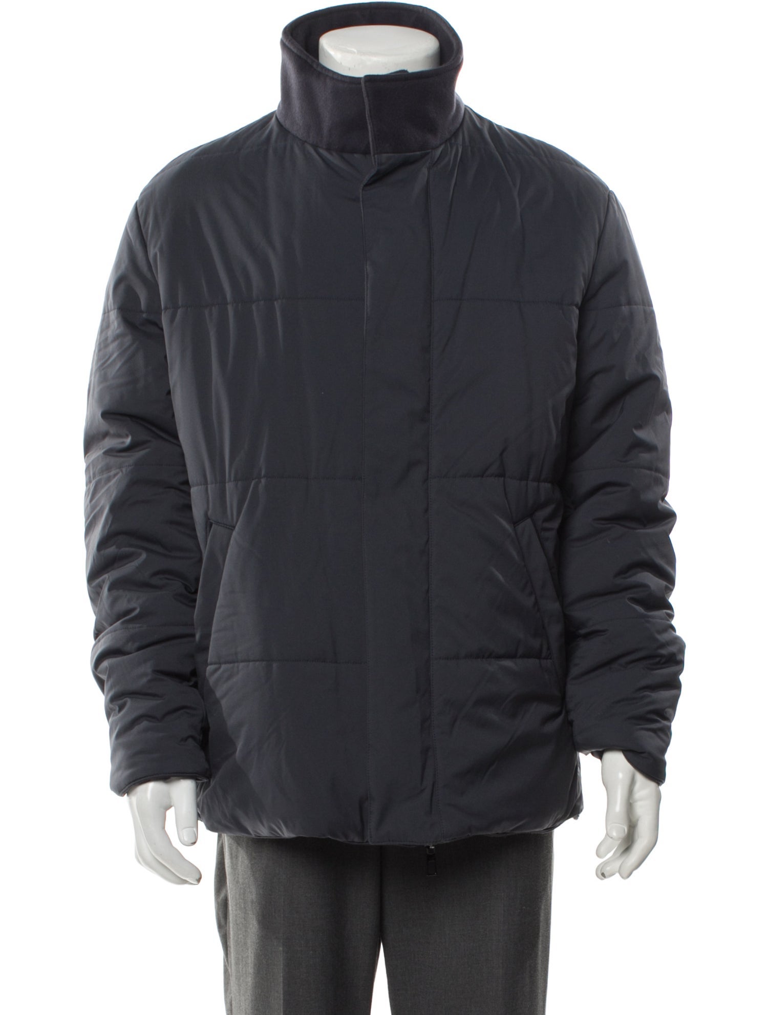 Loro Piana Heart Of Cashmere Green Storm System Puffer Coat