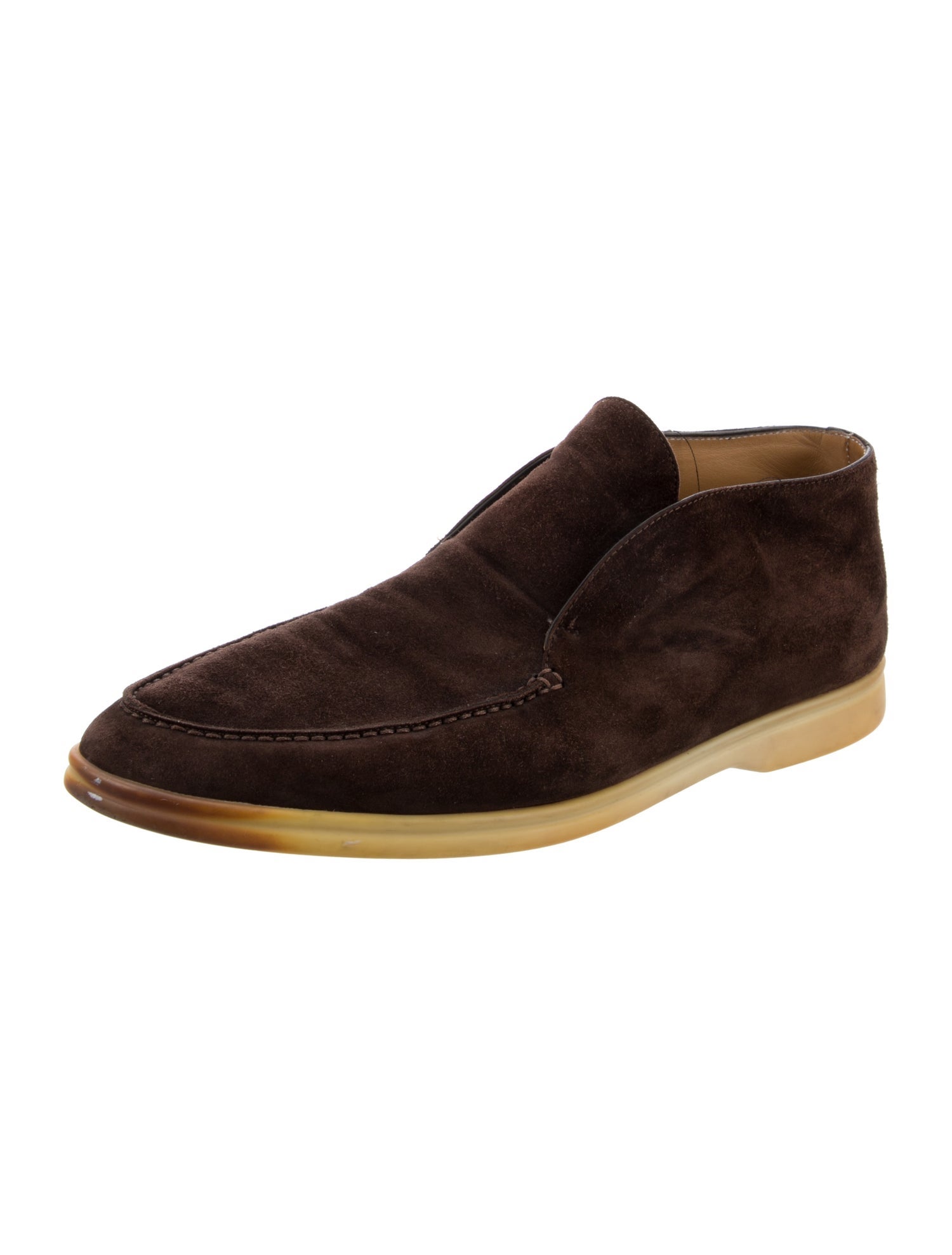 Loro Piana Open Walk Suede Boots