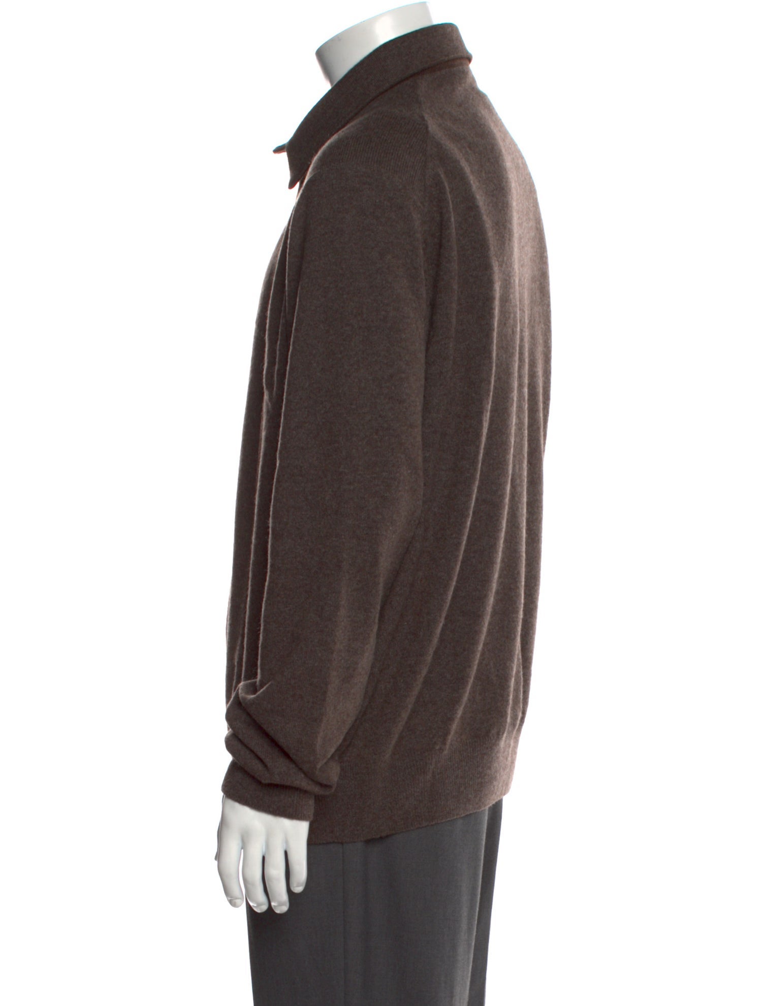 Loro Piana Roadster Pull Cashmere Polo Sweater