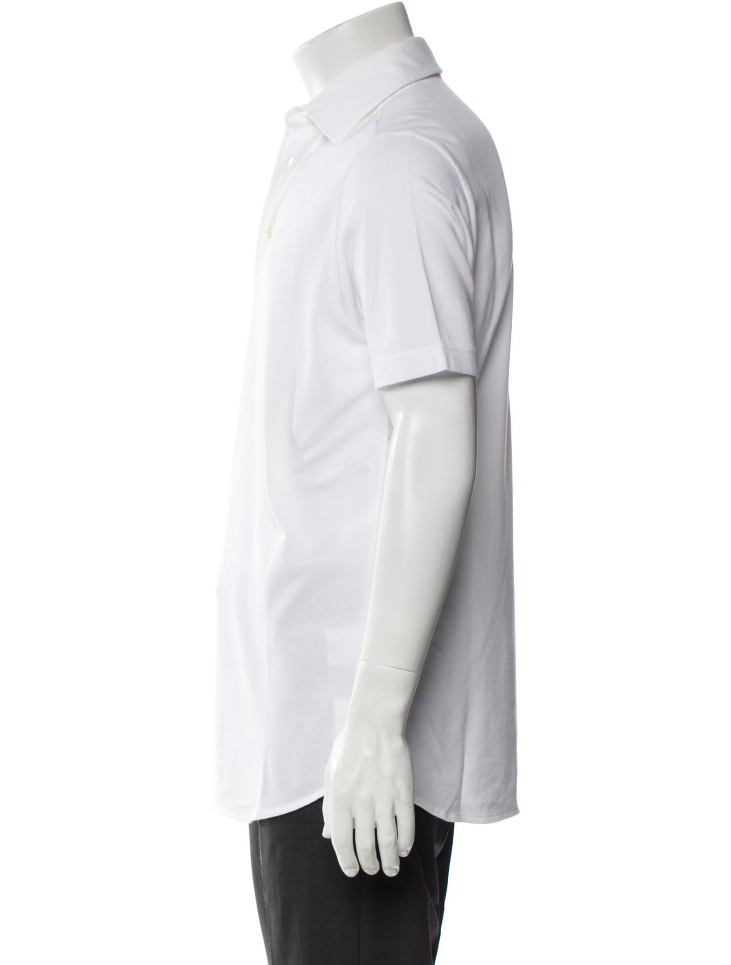 Loro Piana Collar Short Sleeve Polo Shirt