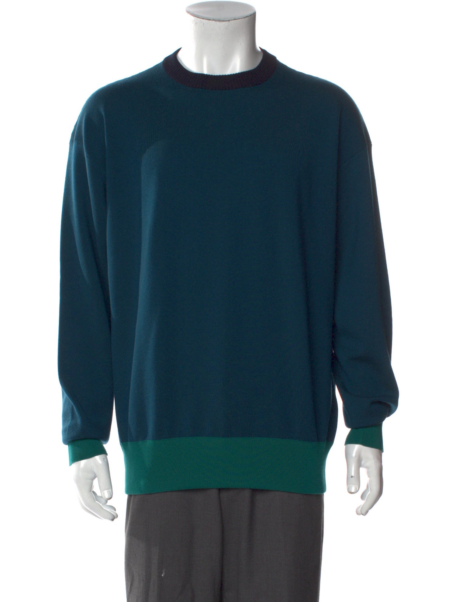 Loro Piana Virgin Wool Crew Neck Pullover